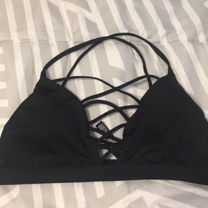 Victoria’s Secret sports bra.